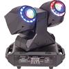Ibiza MHBEAM60-FX - Ibiza - DOPPIA TESTA MOBILE DA 30W CON ANIMAZIONE EFFETTO ANELLO DI LAVAGGIO, DMX