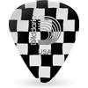 Planet Waves 1CCB2-25 - Plettri in celluloide, Motivo: scacchiera, 0,5 mm, 25 pezzi