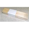 ROLING'S 24 Bacchette in legno per Batteria 12 Coppie 5b con punta ovale Drums Sticks