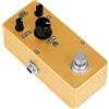SUPVOX Pedale Delay Digitale per Chitarra Elettrica, Portatile Effetto Oro | Regolazione Tono Facile, Circuiti di Alto Livello, Design Ergonomico, Accessorio per Varie Esibizioni Musicali