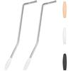 Hariendny 2 pezzi braccio tremolo, 5 mm e 6 mm filettatura tremolo, singolo metallo Tremolo Bar con 3 punte tremolo, parti del sistema a ponte, Whammy Bridge Bar Single Vibrato, Bridge Tremolo Bar per sistema