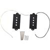 Osmond Pb P Pickup per basso Humbucker Pickup per 4 corde P Parte di ricambio per basso, nero