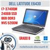 Dell Latitude E6430 14" i7-3740MQ 8Gb Ram SSD 240Gb NVS 5200m LEGGI DESCRIZIONE