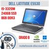 Dell Latitude E5530 15" i5-3320M 8Gb Ram SSD 240Gb Windows 11 Pro GRADO B