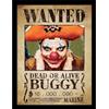 Pyramid International ONE PIECE LIVE ACTION - Buggy - Impression encadrée 30x40cm