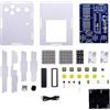 Flaroey Kit di Gioco DIY per Saldatura con 5 Giochi Classici Retrò Kit Elettronico per La Pratica Della Saldatura STEM