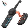 Nargos Controller per canna da pesca per Nintendo Switch 2/Switch/Switch Oled, accessorio da gioco, compatibile con Bass Pro Shops: The Strike & Fishing Star World Tour, ideale per divertimento e
