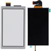 OVAQUIXI Schermo LCD di Ricambio per Interruttore Lite, Parti di Riparazione del Pannello di Visualizzazione LCD con Digitalizzatore Touchscreen (Bianco grigio)