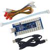 SJ@JX Arcade USB Encoder LED Zero Delay Arcade Controller PC PS3 Android Arcade DIY Kit LED Arcade LED button