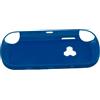 Generico Custodia per TRIMUI SMART PRO S, console di gioco Guscio protettivo in TPU, cover flessibile stampata in 3D antiurto (Blu trasparente)