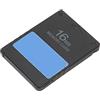Generic Scheda di Memoria McBoot Gratuita da 16 MB per, Materiale ABS, Scheda di Memoria per Giochi retrò Plug and Play per Console Spessa