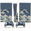 LNMLRBXEXZ Compatibile Con Adesivi Skin Per PS5 Slim Skin Disc Edition & Per Digital Console Controller Vinyl Cover Skins Wraps Scratch Resistant Compatible 23057 Avvolgimento(Disc Version)