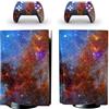 PDURMBUAB Nessuna Schiuma Nessuna Bolla Per PS5 Skin Disc Edition Anime Console E Controller Vinile Cover Skin Wraps Per PS 5 Disc Version 47265(2)