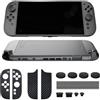 Generico Polvere di silicone Spina per Switch 2 Console parapolvere a prova di pacchetto Autoadesivo della pelle per Switch 2 J Con Controller di gioco Filtro antipolvere maglia di protezione Accessori
