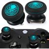 Playrealm FPS Thumbstick Grip Copri Levette Analogiche e Estensore Stampa Gomma da Cancellare Silicone Presa Copertina 2 Set per Controller Xbox Series X/S e Xbox One (Cthulhu Abisso Blu)