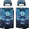 GALSOR Protettivo Per PS5 Skin Disc Edition Anime Console E Controller Vinile Cover Wraps Per PS 5 Version 11604 Senza Bolle E Senza Residui