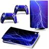 PDURMBUAB Nessuna Schiuma Nessuna Bolla Per PS5 Skin Disc Edition & Digital Console E Controller Vinyl Cover Skins Wraps Resistente Ai Graffi, Compatibile 71280(Digital Edition)
