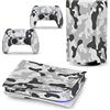 PDURMBUAB Nessuna Schiuma Nessuna Bolla Pelle Decalcomanie Anime Console Per PS5 Disk Edition 2 Controller Pellicola Vinile Avvolge, Durevole, Resistente Graffi 06939