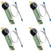 Uikdjgu 4X ON Off Scheda Interruttore Pulsante di Espulsione Alimentazione con di Ricambio per Slim -21A e -21B -2115 TSW-003/002/004