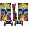 LNMLRBXEXZ Compatibile Con Adesivi Skin Per PS5 Slim Skin Disc Edition & Per Digital Console Controller Vinyl Cover Skins Wraps Scratch Resistant Compatible 18142 Avvolgimento(Disc Version)