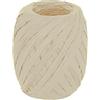 INNSPIRO Rafia di carta colore naturale 4 mm x 30 m per artigianato, regali e decorazioni