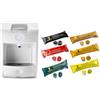 Generico Macchina per il caffè GUZZINI BIANCA Hausbrandt NUOVA GARANZIA ITALIA 2 ANNI + 60 Capsule kit assaggio Super performante - professionale per casa e/o uffici e attività commerciali Bofrost BIANCO