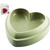 SILIKOMART STAMPO BATTICUORE TORTIERA SILICONE FORNO TORTA CUORE 3D CAKE DESIGN UDG DECORA TORTE PASTICCERIA