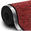 KARAT - Tappeto antisporco Sky - Zerbino per porta antiscivolo e facile manutenzione - Zerbino per interni ed esterni - Tappeto per porta a pelo melange - rosso, 135 x 200 cm