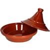 MamboCat, Casseruola, Tajine, 2 litri, pezzo unico lavorato a mano, smaltato