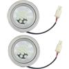 Takingup Lampadine per cappa da cucina 2 pezzi 3 W 24 V Luce per cappa da cucina con connettore EL Sostituzione lampadine per fornelli da a risparmio energetico - Stufa