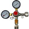 ich-zapfe.de Riduttore di pressione 1-linea CO2 per Spillatore birra 3bar