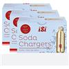 iSi Soda Chargers capsule di soda 10 capsule - per acqua frizzante 84 g (confezione da 3)