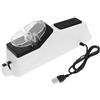 VINTORKY Affila Coltelli da Cucina Elettrico, Affilatrice Utensili Domestici Bianco | Uso in Cucina e Casa, Struttura Semplice Angoli Arrotondati, Plastico Bianco, Presa Comoda