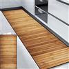 HUAXIQUE Tappeto Salotto Tappeti Runner Moderno Antiscivolo Lavabile Antimacchia Motivo Geometrico per Soggiorno Camera Da Letto Sala Da Pranzo Foyer 90x200cm Stile K