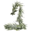 MWZBTG Ghirlanda di abete artificiale, 180/270 cm, realistica ghirlanda di abete verde, morbida e lussureggiante, decorazione natalizia per , tavolo e casa