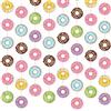 Herdear 8 Pezzi Ciambella Festa Banner Ciambella Crescere Festa Appeso Ricciolo Ritaglio Carta Ghirlanda Kit per Tema Compleanno Genere Rivelazione Matrimonio Forniture