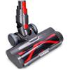 WESSPER Spazzola Elettrica per Pulizia Compatibile con Dyson V7 V8 V10 V15 | Spazzola per Pavimenti Duri e Tappeti con Luci a LED sulla Parte Anteriore | Accessori Dyson, Ricambi Spazzola Elettrica