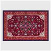 BUANFUA Tappeto Home Elegante Tappeto Zerbino Scendiletto Tappeti Runner 45X115CMRosso vento nazionale persiano Home Tappeto di Design Soggiorno Salotto Moderno Tappeti cameretta