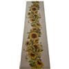LaVelahome - Tappeto Cucina Riciclato | Antiscivolo | Lavabile | Design Girasole | Protezione Pavimenti | Made in Italy, Giallo, Corda, Poliestere Riciclato(cm_50_x_300)
