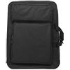SagaSave Borsa nera impermeabile per il trasporto, formato A3, per bambini e studenti d'arte, borsa portatile per lavagna da disegno, borsa tote per artisti, album da disegno, borsa portaoggetti con tracolla