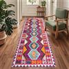 Siunwdiy Tappeto Corridore Antiscivolo Lungo Tappeti Runner Passatoia Tappeti di Zona Lavabile Tappeto Cucina Moquette della Camera da Letto Tappeto per Ingresso,Multicolore，40x200cm