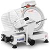 Royal Catering - RCAM 220PRO - Affettatrice - da 0 a 12 mm - 120 W - Ø 22 cm - Dispositivo di affilatura - Serie PRO - Spedizione gratuita