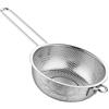 pumpumlia Efficiente scolapasta in acciaio inox con manico ergonomico per scolare e scolare i cibi