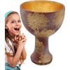 Generic Calice Cup | Calice del Santo Graal per vino | Decorazioni per feste in resina | Calice Santo Graal | Decorazioni per feste in resina di Cristo religioso, comunione, cavaliere