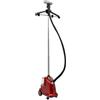JAYEUW Piroscafo verticale per abbigliamento professionale 2200 W ESteamer Steamer vapore verticale con serbatoio dell'acqua da 3 l, vapore regolabile in altezza con ruote, rosso