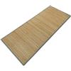 casa pura Tappeto Bamboo Cucina - Tappeti di Legno Impermeabili con Base in Materiale Vinilico | Marrone Chiaro, 7 Misure | 70 x 200 cm