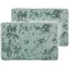 Schöner Wohnen Kollektion Tappeto da bagno 67x110 cm set di 2 - tappetino da bagno molto soffice color menta - tappeto decorativo da bagno lavabile e antiscivolo