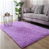 ZDSDZSD Tappeto Salotto Peloso Morbido, Tappeto Camera da Letto Pelo Lungo Moderno, Lavabile in Lavatrice Antiscivolo, Tappeto Cameretta Shaggy rug Soggiorno Scendiletto(A2,80 x 160 cm)