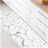 Nada Home Tappeto cucina passatoia antiscivolo a metro effetto marmo marmorizzato 7040
