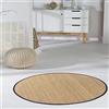 DE-COmmerce Massiccio Tappeto Bambù HighQ I 11mm Listello, Filigrana confine bamboo Lungo Parure Scendiletto Corsia Cucina Eingangsteppich Küchenvorleger Guardaroba Runner 12 Alla Rinfusa
